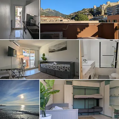 Apartment Vue Degagee, Emplacement Ideal, Climatise Menton